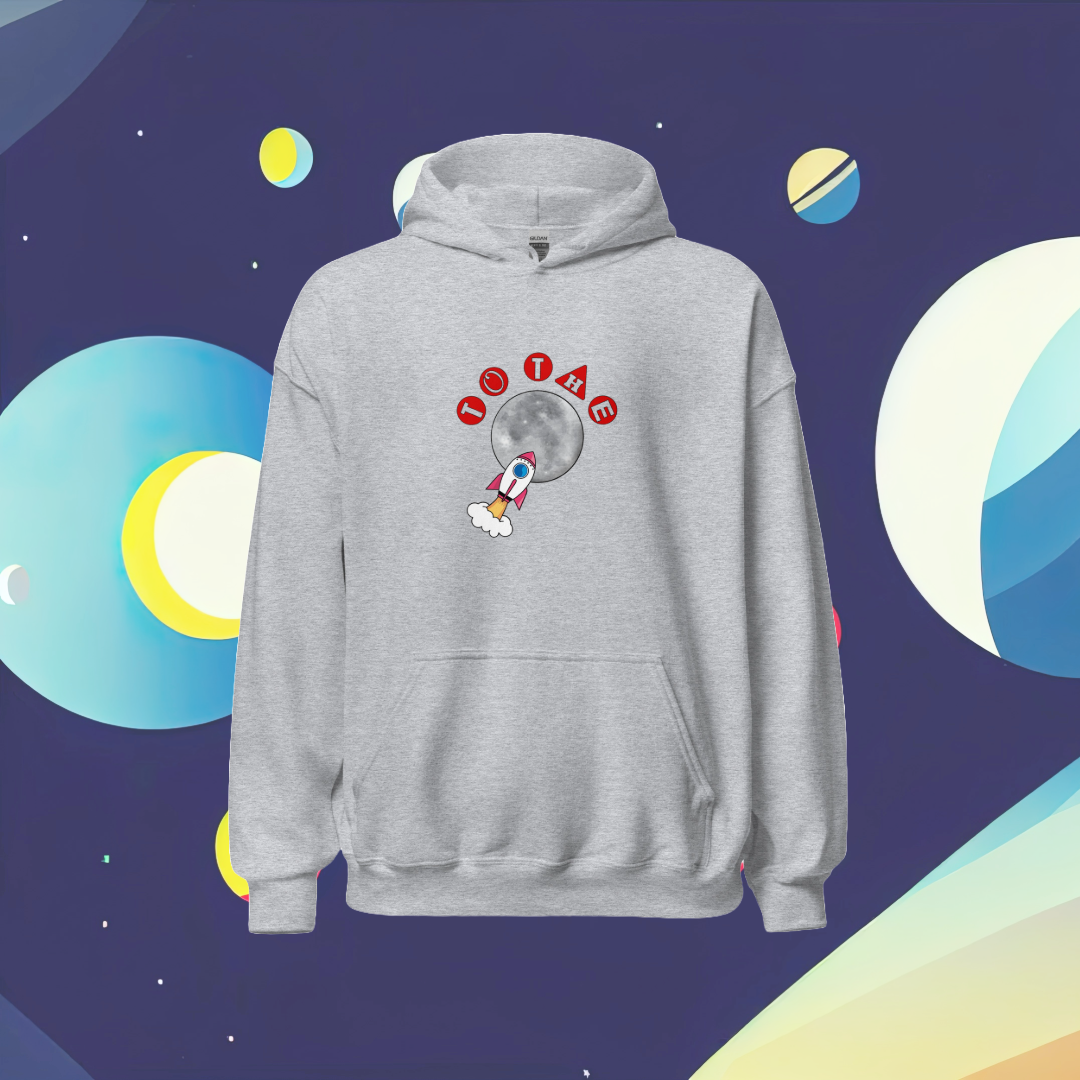 To the Moon hoodie image