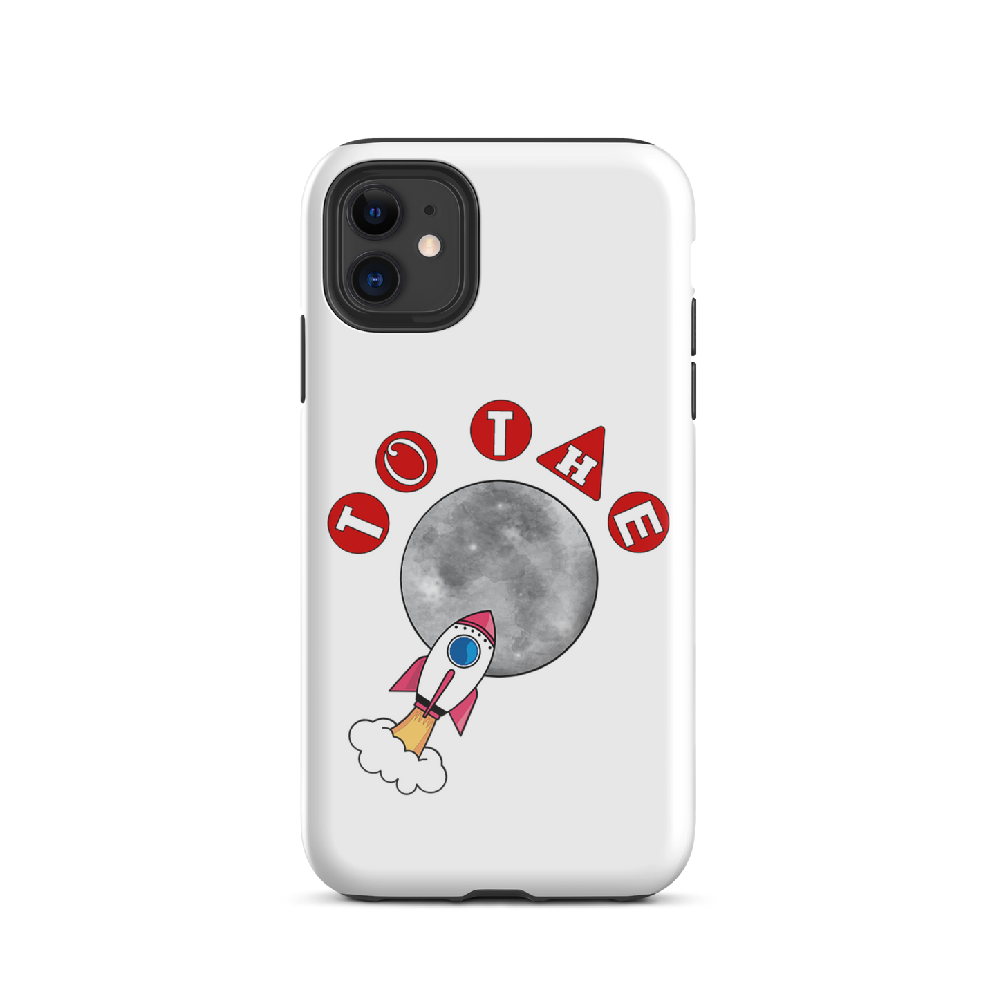 To The Moon Tough Case for iPhone®