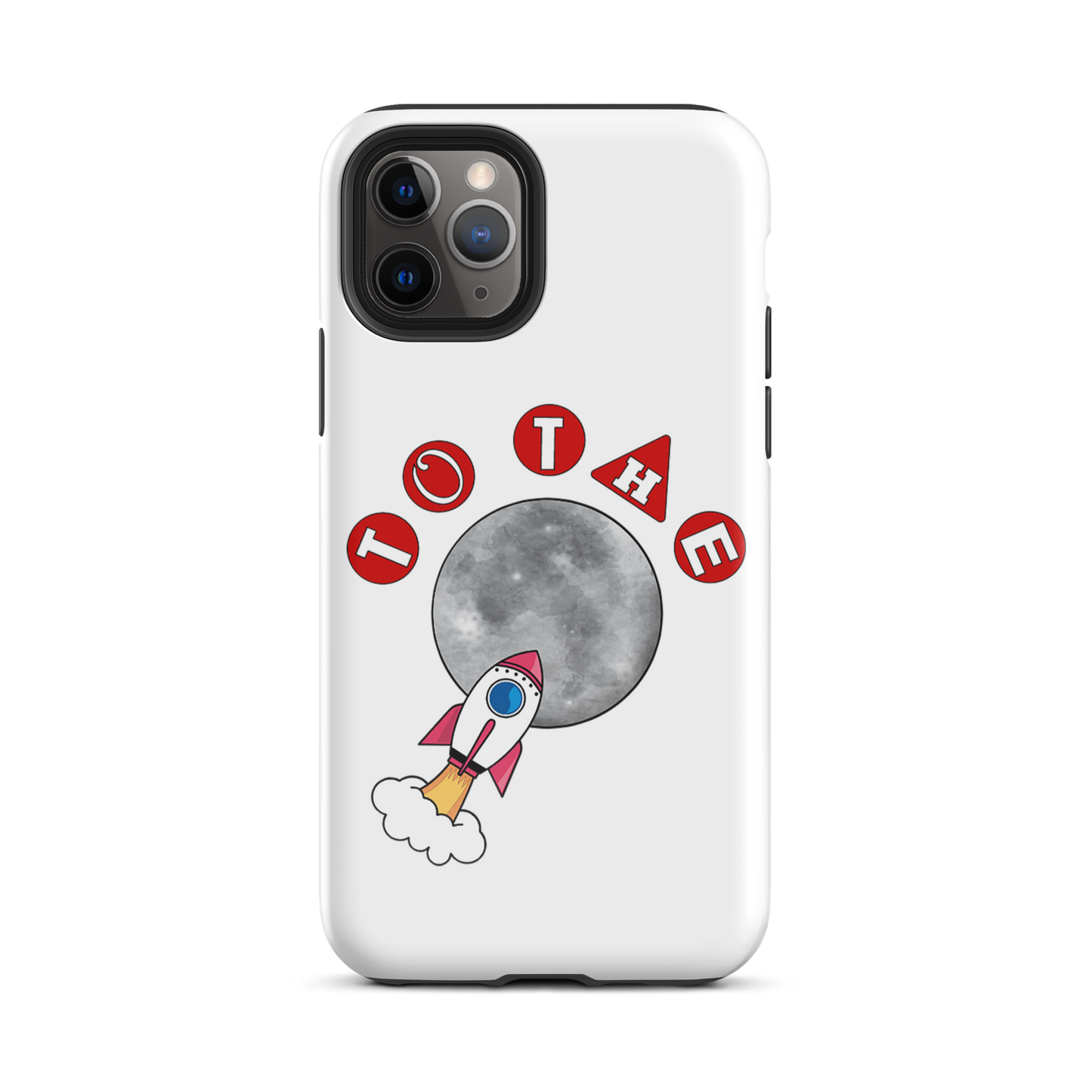 To The Moon Tough Case for iPhone®