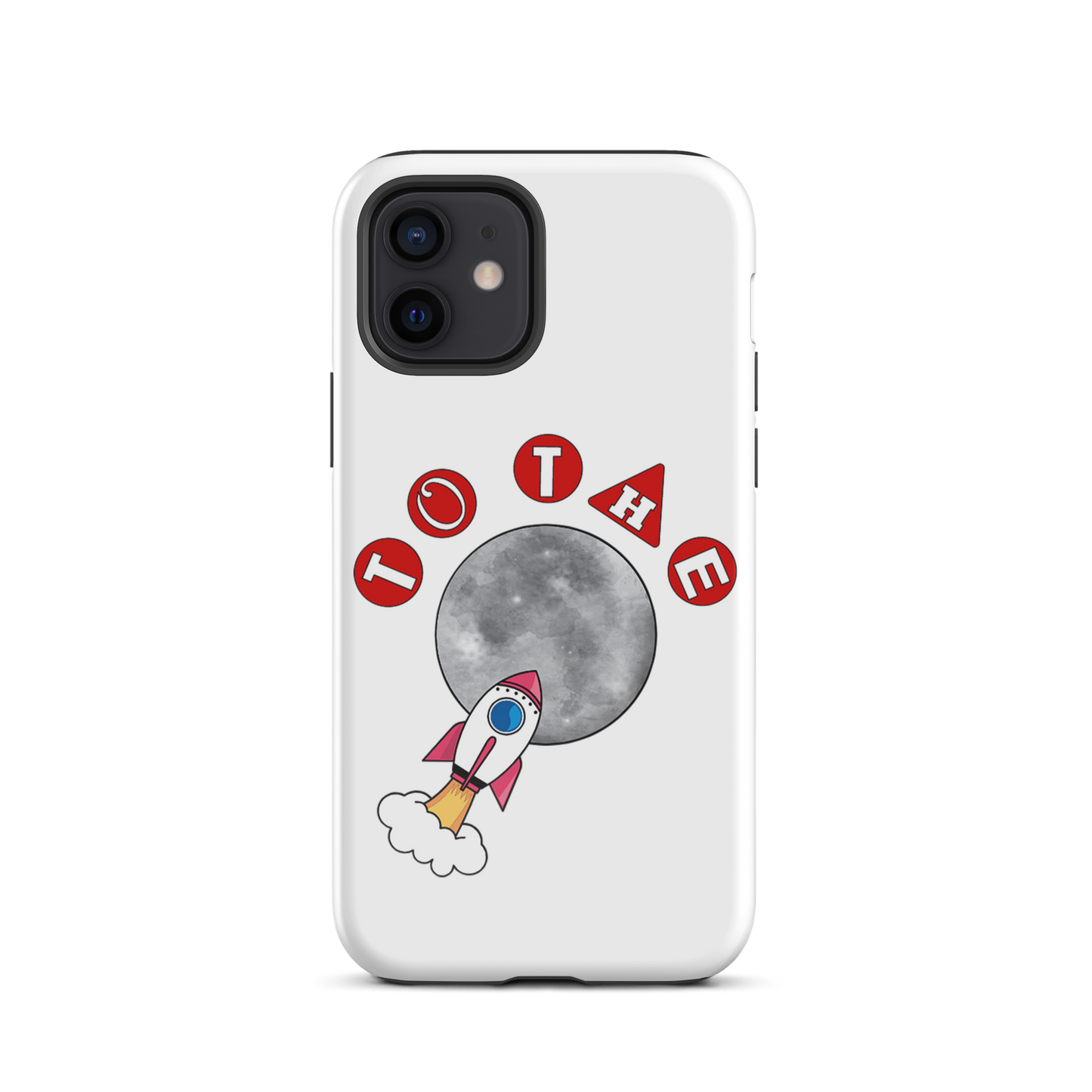 To The Moon Tough Case for iPhone®