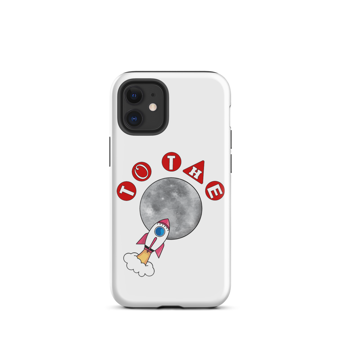 To The Moon Tough Case for iPhone®