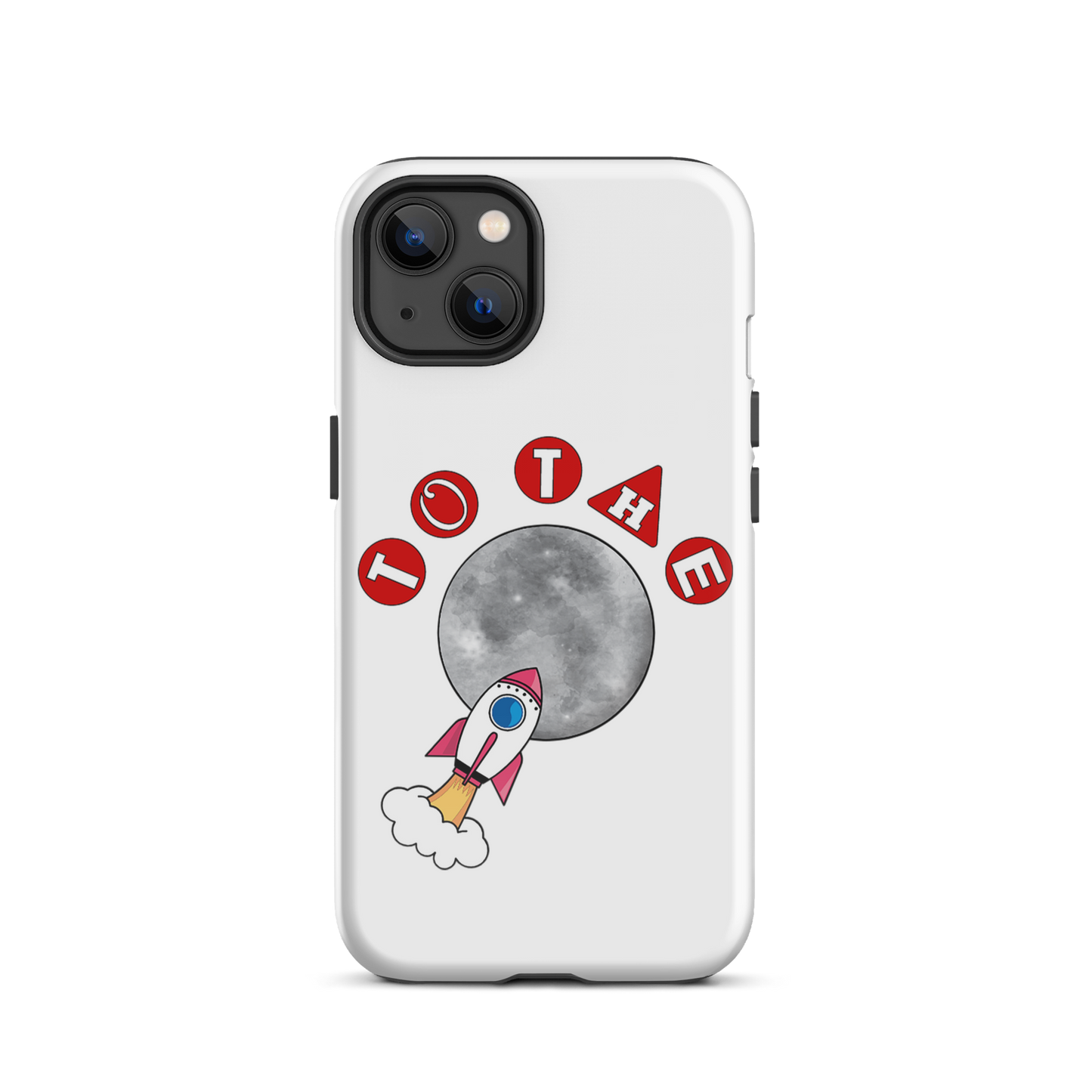 To The Moon Tough Case for iPhone®