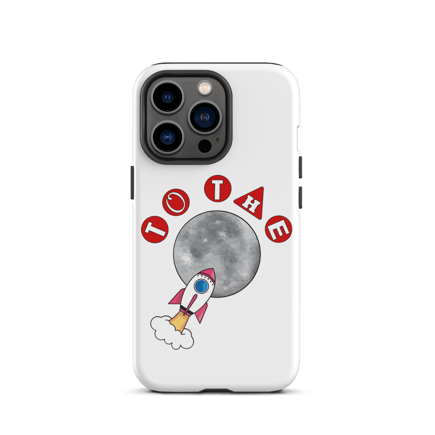 To The Moon Tough Case for iPhone®