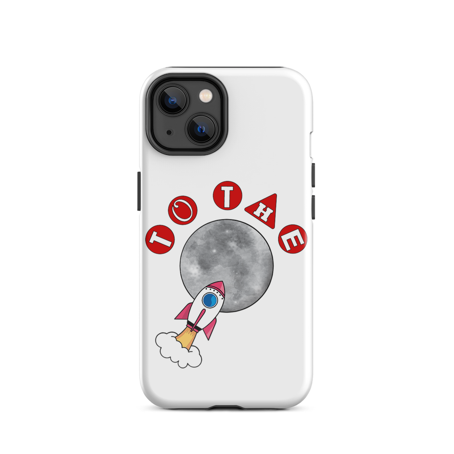 To The Moon Tough Case for iPhone®