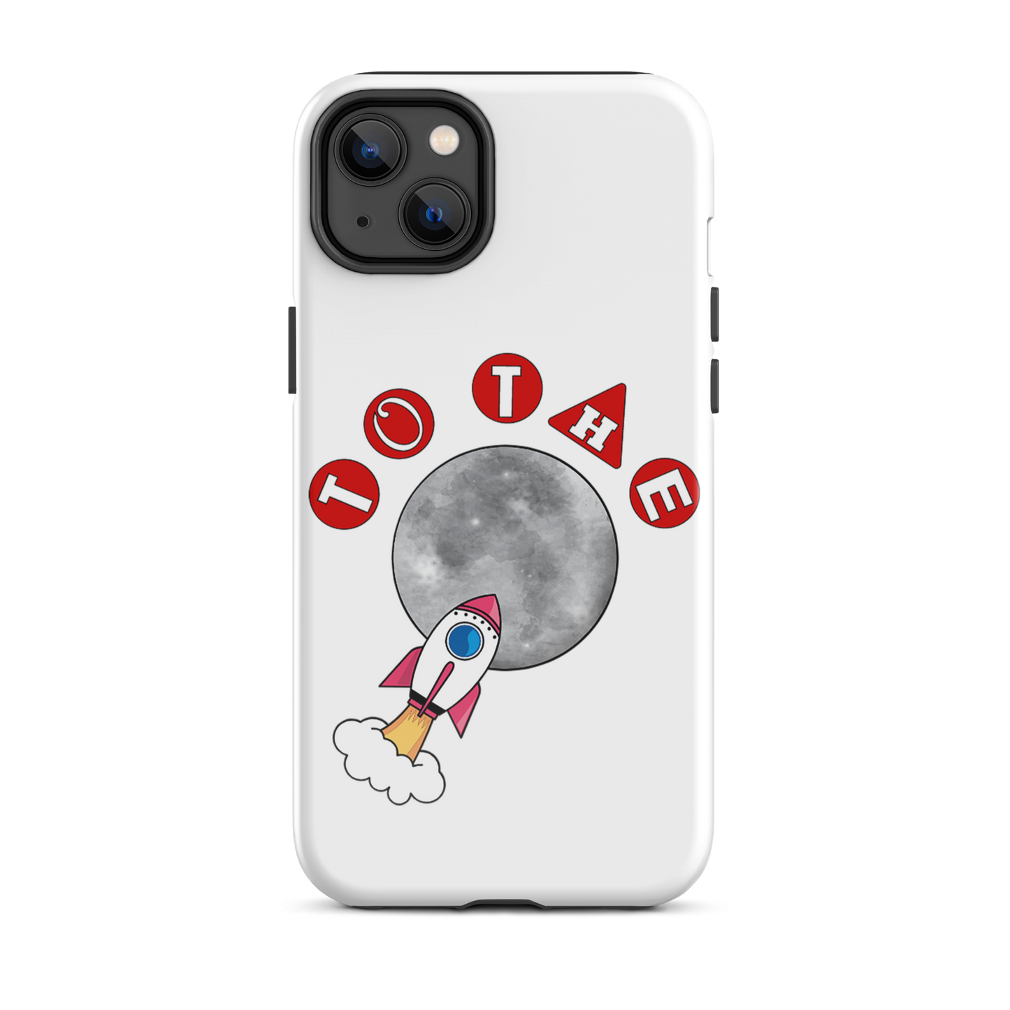 To The Moon Tough Case for iPhone®