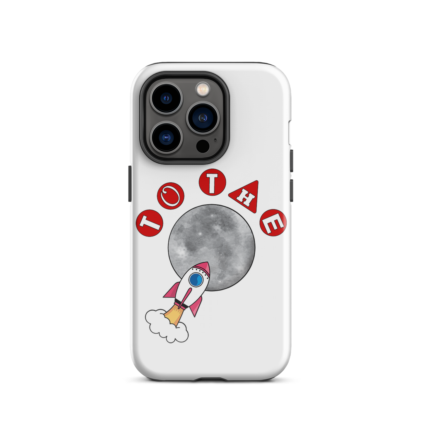 To The Moon Tough Case for iPhone®