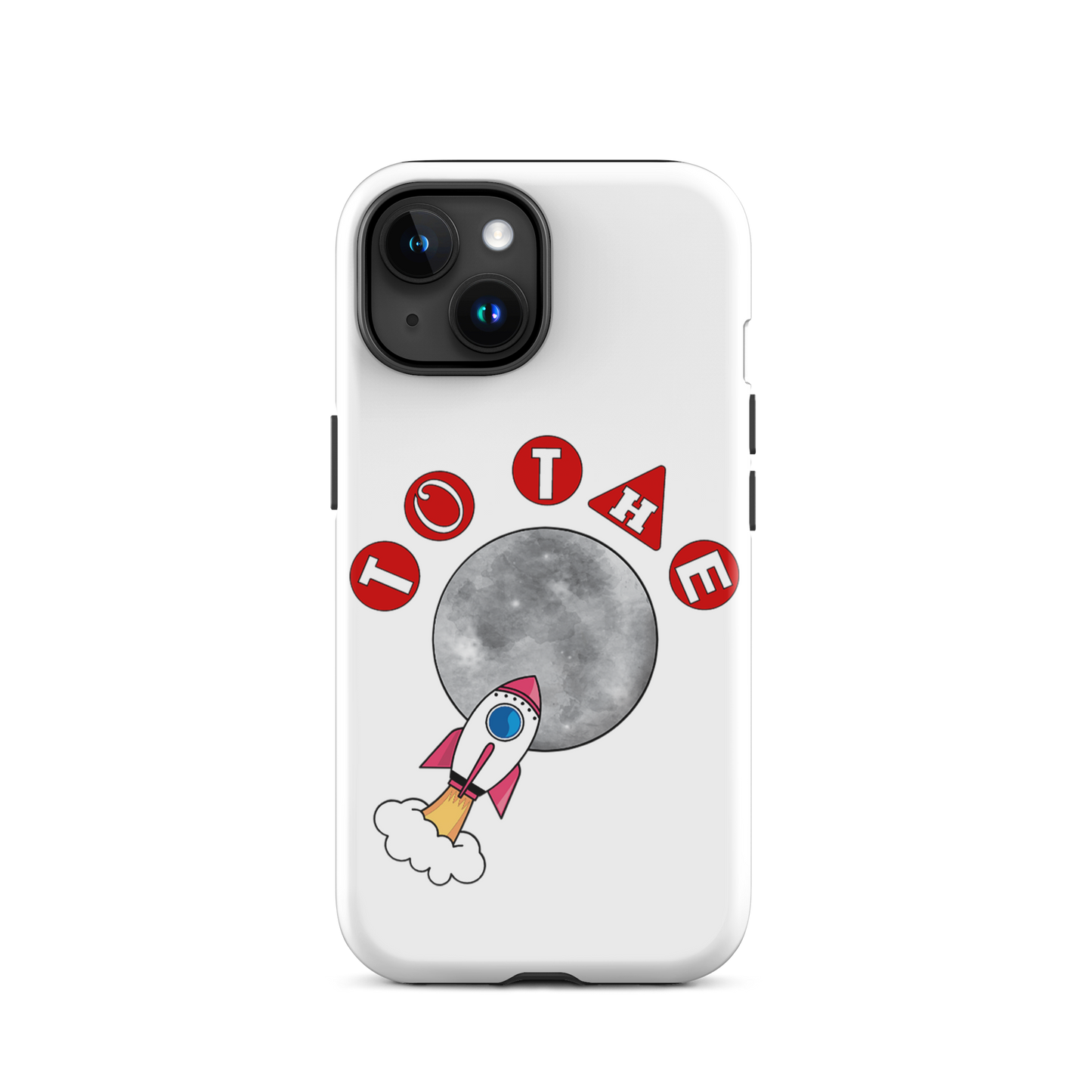 To The Moon Tough Case for iPhone®